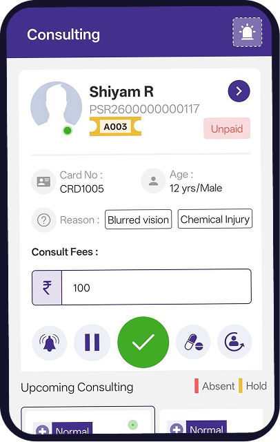 Consulting phone mockup